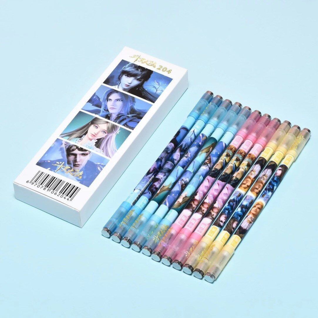 Turning pen cool luminous turning pen girl turning pen magnet foldable turning pen advanced Douluo Continental pen