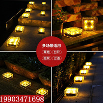 Waterproof Villa Garden Lawn Lawn Decoration Balcony Terrace Arrangement Home Ground Lamp Solar Outdoor Patio Sublamp
