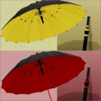 I86- лимонно-желтый + настоящий красный