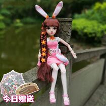 Fighting Luo Continent Little Five Dance Barbie Doll Girl Child Birthday Gift Characters Model Toys Hands for the same