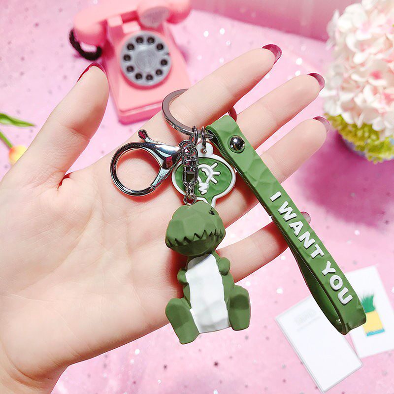 Creative cartoon key chain pendant car key chain lock key chain men and women key ring bag ornaments zodiac