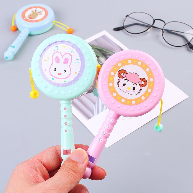 Baby 0-3 years old toy to appease hearing and vision training artifact rattle infant hand rattle enlightenment puzzle