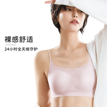 Underwear Feminists No Steel Ring Small Chest Gathering Movement Ultra Slim big Chest Explicit small text bra closeted breast anti-drooping