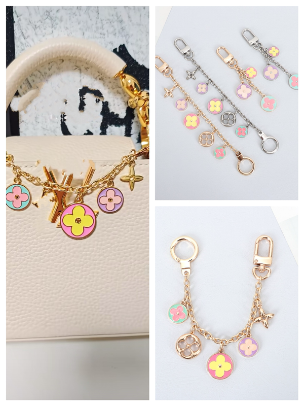 Suitable for Lv Bag Modification, Metal Chain Bag Strap, Bag Chain Shoulder Strap, Bag Accessories, Decorative Long Chain Pendant Chain