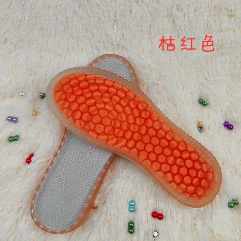 Crystal Sole Summer Sandals Sole Handwoven Crochet Hook Shoes Sole Transparent White Crystal Bottom Steak Sole Hook