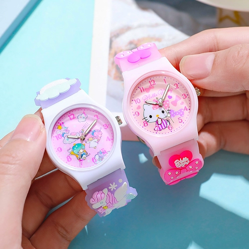 Игрушка, детские водонепроницаемые мультяшные электронные часы для школьников для детского сада, 3 лет, подарок на день рождения
