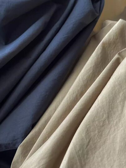 太爱了!设计感时尚百搭不对称斜边高腰显瘦阔腿裤休闲裤长裤女新