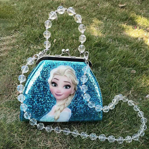 Милая сумка через плечо из жемчуга, кошелек для принцессы, коллекция 2023, «Холодное сердце»