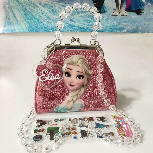 Милая сумка через плечо из жемчуга, кошелек для принцессы, коллекция 2023, «Холодное сердце»