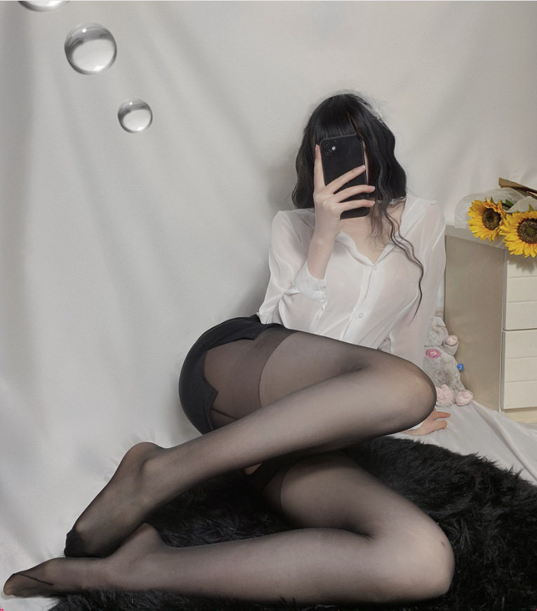 Sexy Spice OL Secretary Tight Bag Hip Skirt Teacher Uniform Underwear Passion Suit Silk Socks Seductive Role-playing