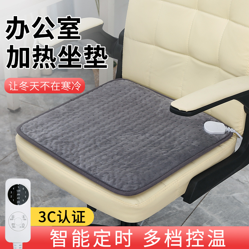 Heating Cushion Office Heating Theorizer Seat Cushion Small Electric Blanket Plug-in Electric Warm Cushion Electric Cushion Electric Bedding-Taobao