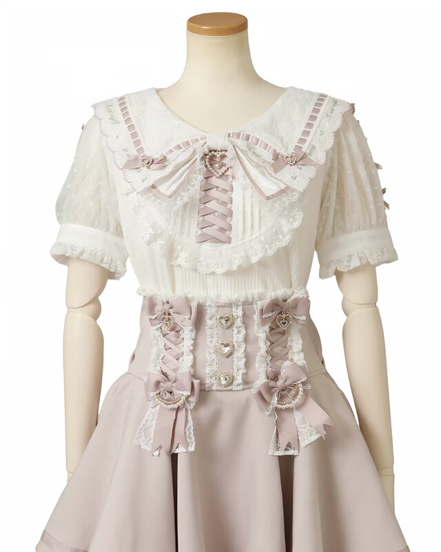 Japanese Sweet and Cute Liz Track Shirt, Slimming, Chest-Enhancing 2621 Shirt Japanese Sweet and Cute Liz Track Shirt, Slimming, Chest-Enhancing 2621 Shirt