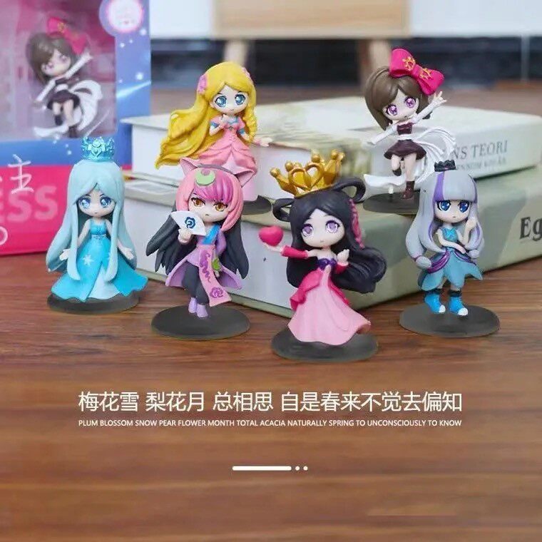 Leaf Loolie Surprise Doll Blind Box Ice Princess Model Cake Swing Piece Children's Toy Girl night Lori Xianzi