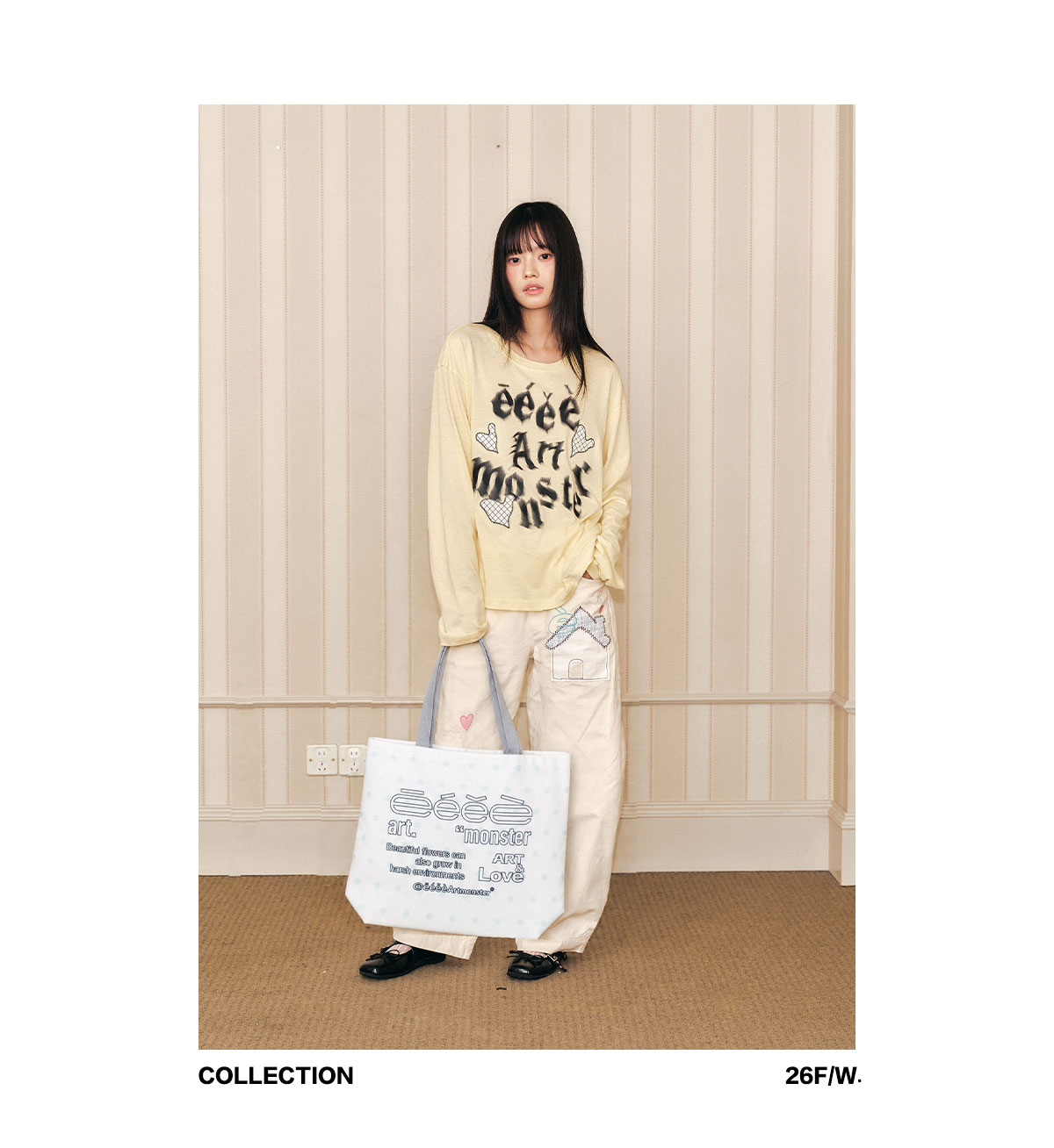 eeeeArtmonster Polka Dot Shoulder Bag