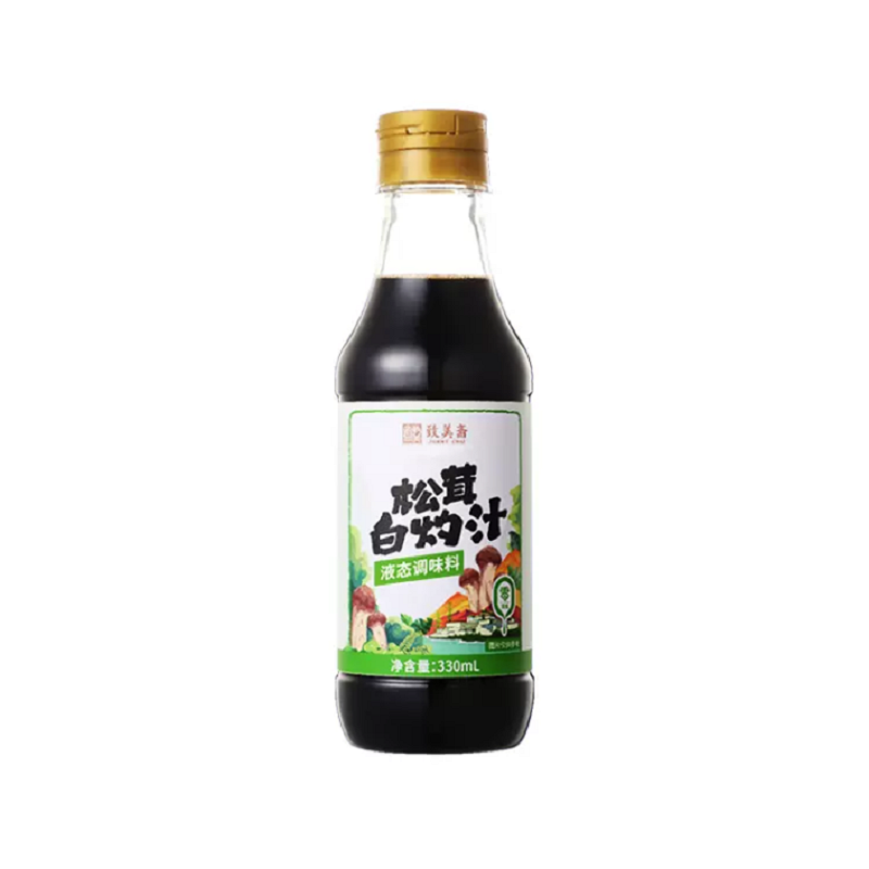 首单签到！致美斋0添加松茸白灼汁330ml*1瓶