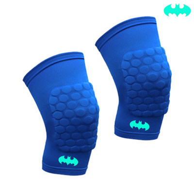 Профессиональные короткие наколенники для детей и взрослых, защитная экипировка для баскетбола с сотовой структурой, предотвращающая столкновения, спортивные футбольные защитные накладки на ноги, защита стопы для детей, для мальчиков