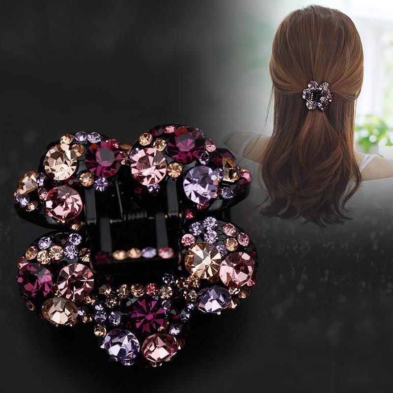 Clip medium hair clip back of the head small and exquisite hair clip hair catch half tie hair female summer head clip headdress hairpin
