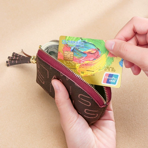 Кошелек, короткая сумка через плечо, ультратонкий бумажник, маленькая маленькая сумка клатч с молнией, монеты, ключница, картхолдер, коллекция 2023