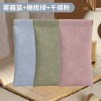 Длинный дымка синий+оливковый зеленый+тысячелетний порошок [вторая половина цена]