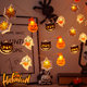 Halloween pumpkin lantern scene decoration DIY
