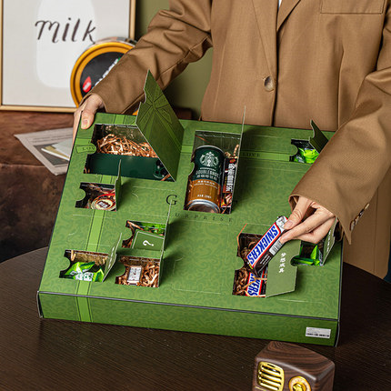 Creative Holiday Birthday Gift Surprise Gift Box Blind Box Portable Portable Compartmented Gift Treasure Chest Hole Packaging Box - Taobao