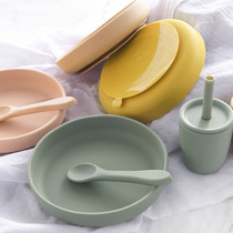 100%Food Safe Approve Silicone Childrens Tableware Fashiona