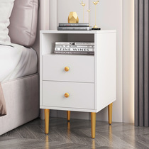 Ultra-narrow bed head cabinet Small minimalist modern light lavish bedroom Mini simple accommodation Small size Bedside Cabinet
