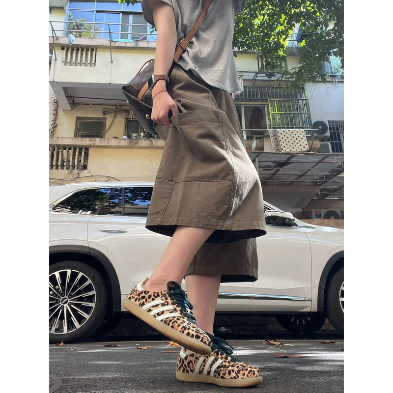 Wide-Leg Cropped Pants for Women, Summer Thin Style, Plus Size, Loose Fit, Slimming, Petite, Eight-Tenths Length, Casual Style, Work Pants Wide-Leg Cropped Pants for Women, Summer Thin Style, Plus Size, Loose Fit, Slimming, Petite, Eight-Tenths Length, Casual Style, Work Pants