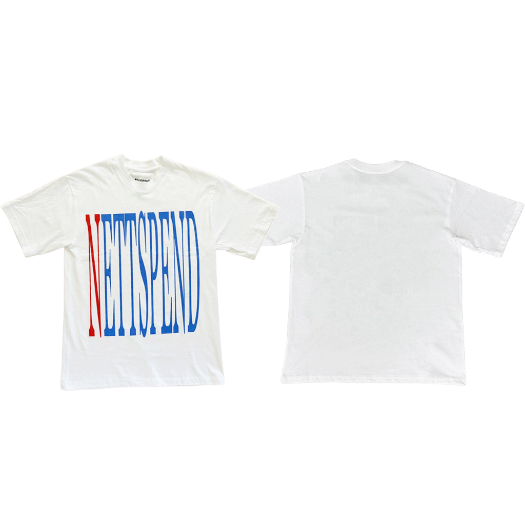 Nettspend Invert Tour VLONE Tee：街头潮流新宠，限量版印花T恤