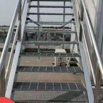Steel structure iron step floor drain metal cover plate staircase galvanized steel grating foot pedal grille villa drainage ditch