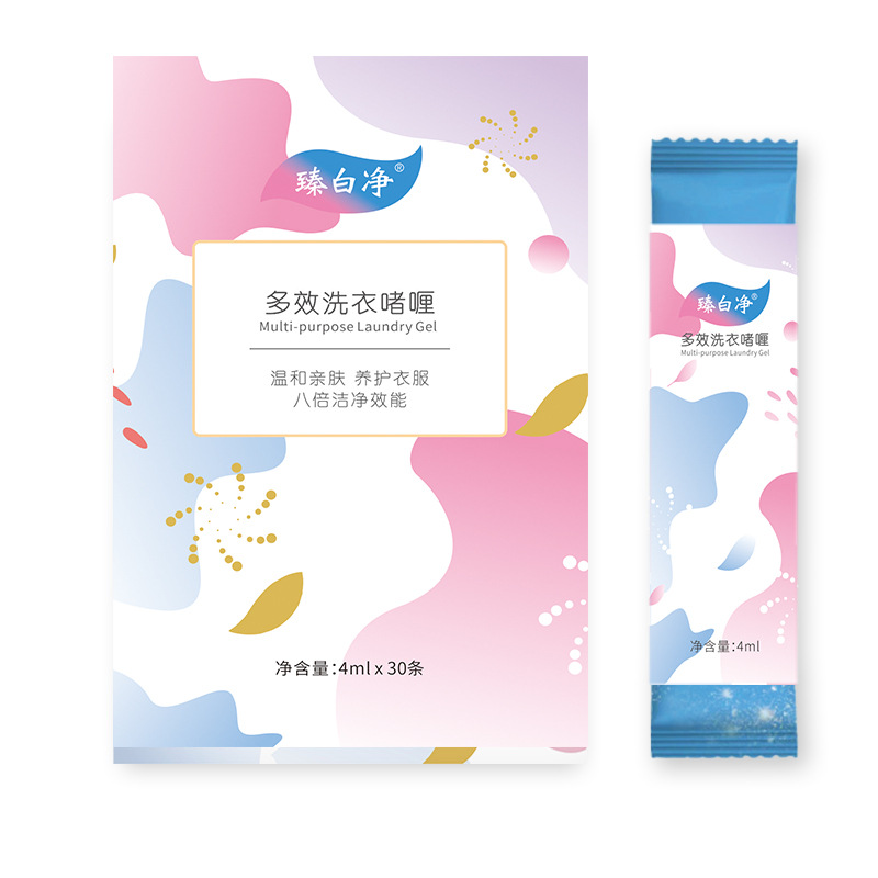 Laundry gel concentrated cleaning, supple, fragrant, antibacterial, anti-mite, underwear laundry liquid, concentrated, one wash, multiple times clean