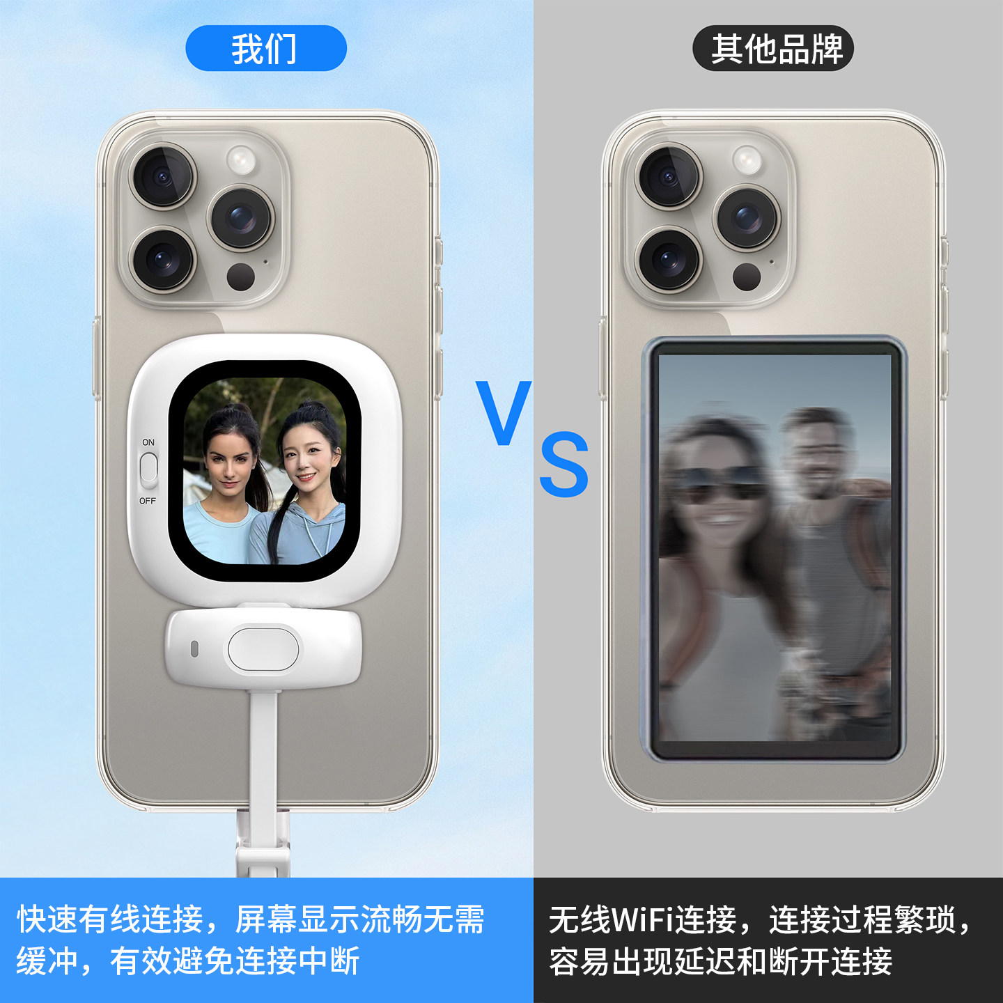 Комплект для съемки селфи Cynova Founist Suipai Bao Mini для iPhone