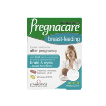 British Pregnacare lactation multivitamin fish oil folic acid maternal postpartum DHA 26 2