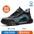 Blue Gull Shield labor protection shoes for men, steel toe, anti-smash, anti-puncture, lightweight, safe work, insulated construction site old steel plate 