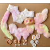 Кукла, плюшевый набор материалов из пластика, пластиковое лицо для лица, «сделай сам», полный комплект