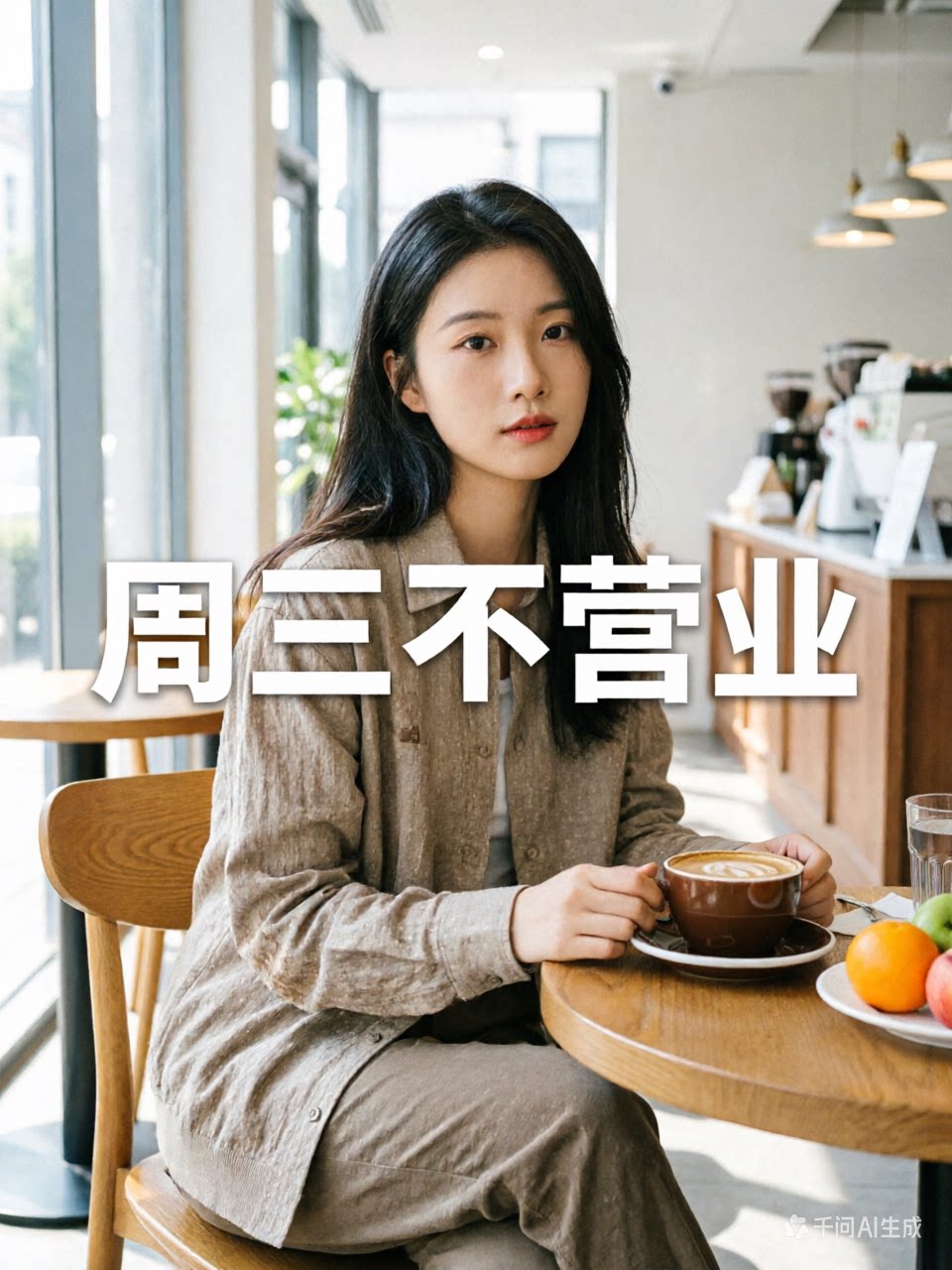 周三不营业的LOGO