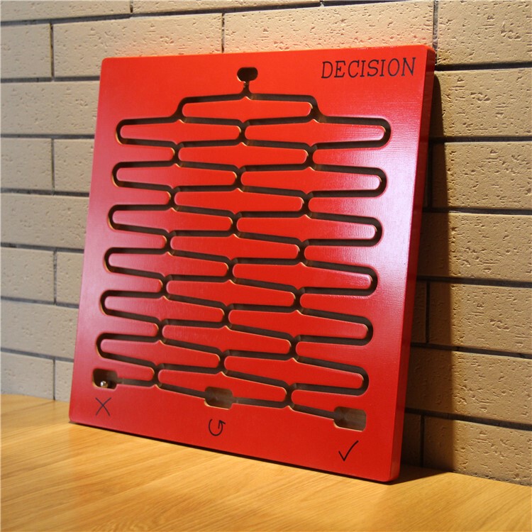 Spring Joy Saves Zhiming Decision Board - Creative Decision-Making Tool, Rolling Ball Decision and Choice Board, Difficult Decision Version