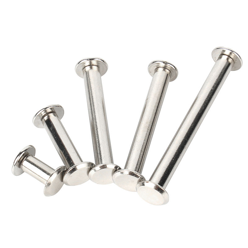 Rivet-plated nickel-mother rivets pair of locking screw nut books The nail-phase bookkeeping nail and primary-secondary nail-stud M4M5