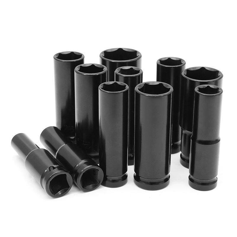 Lengthened electric screwdriver sleeve suit screw nut electric drill inner hexagonal sleeve head universal 8-32mm