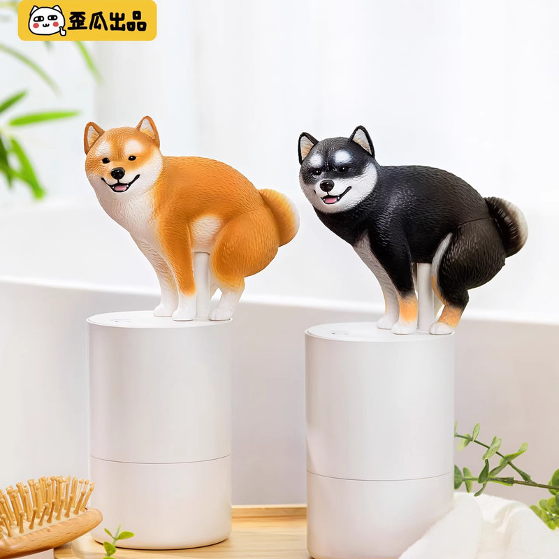 Fully Automatic Sensor Foam Hand Sanitizer Dispenser Shiba Inu Merchandise by Waigua, Shiba Inu Hand Sanitizer Birthday 520 Gift