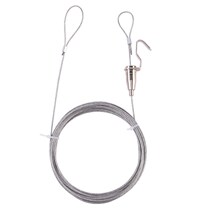 Reducible under stretched curtain steel wire rope adjustable to college student dorm to lay bed curtain steel wire rope