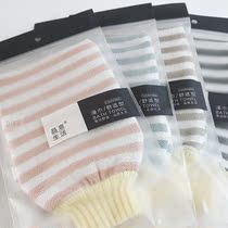 Rubbing the bath towels vigorously rubbing the grey bath cloth without hurting the skin rubbing back gloves male and female does not hurt the deviner bath towels for home
