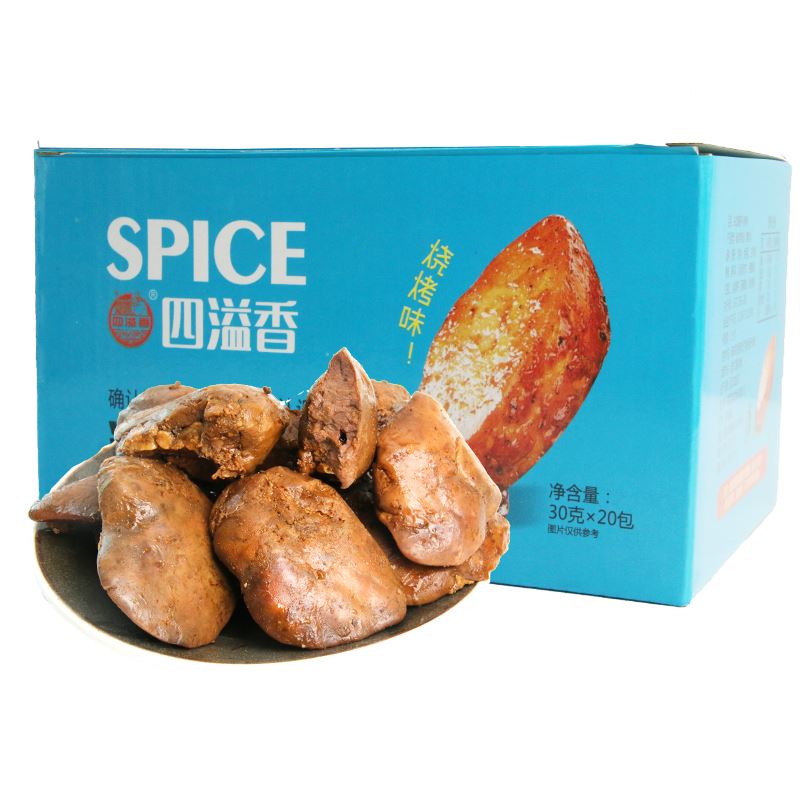 Four spillway style sauce foie gras vacuum open bags ready-to-eat snacks spicy cooked goose cooked goose liver halibut casual snack-Taobao