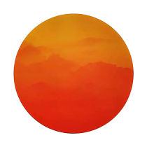 Internet celebrity sunset light box sunset atmosphere soft film sunset glow landscaping outdoor light moon moon light box billboard