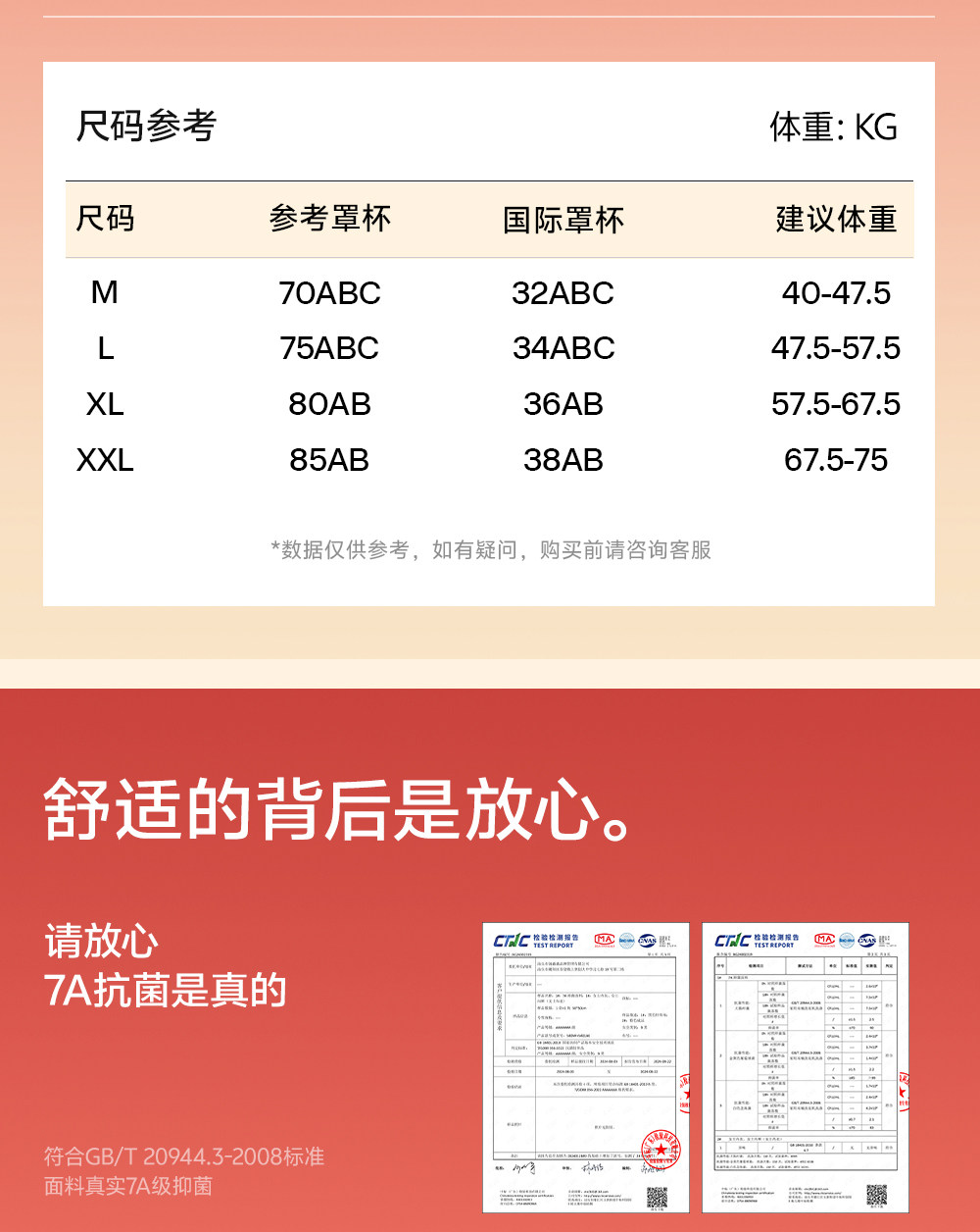 【中国直邮】  草本初色 女式本命年红内衣袜套装 反重力提拉小胸聚拢无钢圈收副乳文胸 *1盒 XL 【建议115-135斤/80AB】