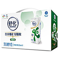 【伊利】3月产无乳糖低脂牛奶220ml*12盒