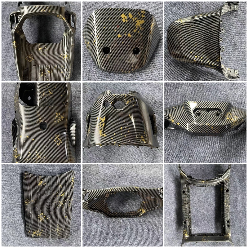 Suitable for No. 9 Electric Vehicle m Series Shell, Pp Carbon Fiber with Gold Platinum M80/M85C/M95 Inner Shell Black Parts Nine Suitable for No. 9 Electric Vehicle m Series Shell, Pp Carbon Fiber with Gold Platinum M80/M85C/M95 Inner Shell Black Parts Nine