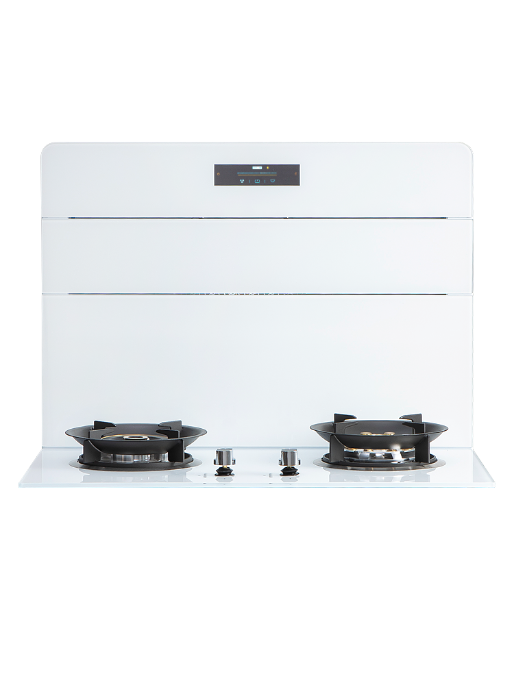 Saint Star 75CM Pure White Inverter Chassisless Integrated Stove
