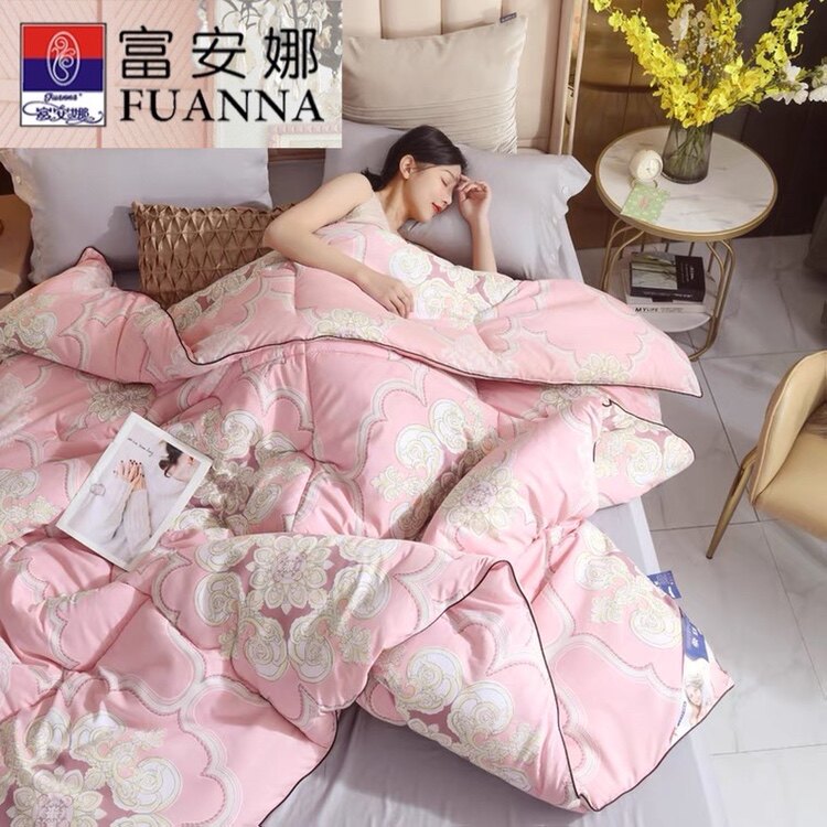 Fuana home spun silk quilts by mulberry silk pure cotton thickened warm spring autumn quilts by all-cotton air conditioning by special price