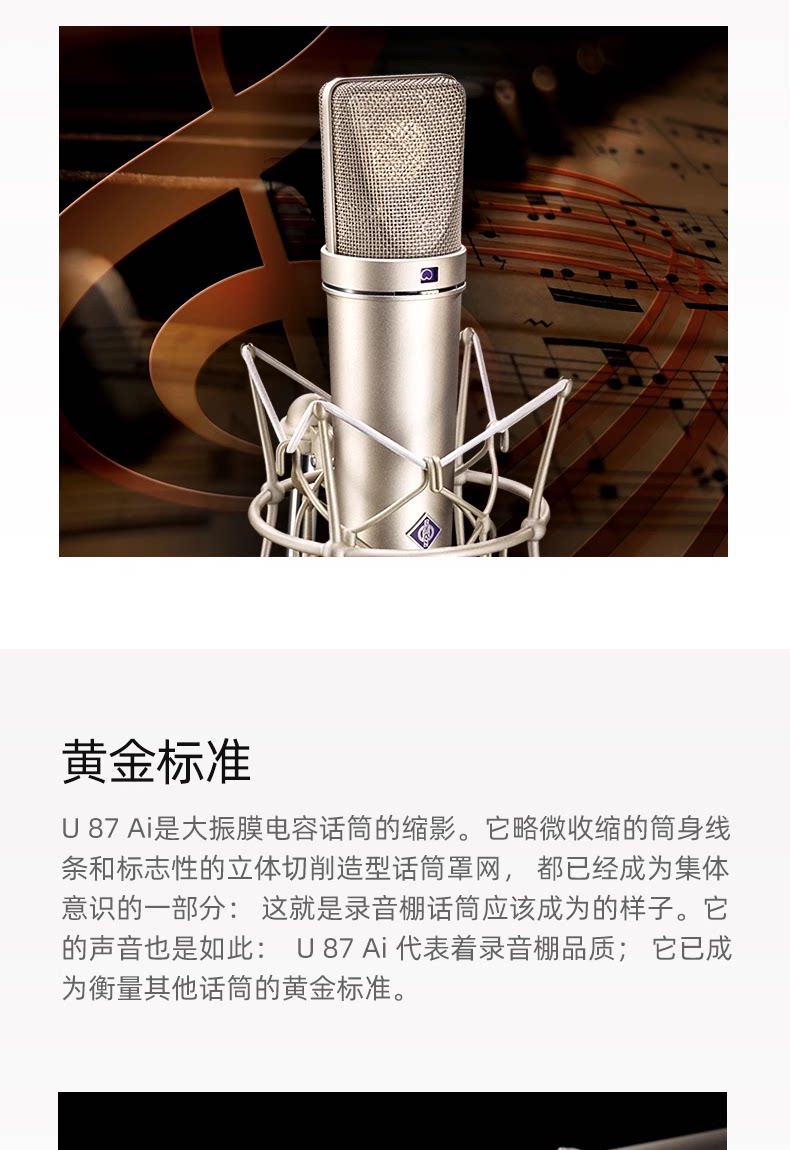 Neumann/诺音曼U87 ai插图4